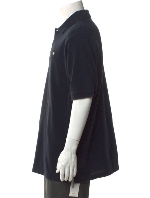 Burberry London House Check Pattern Collar Polo Shirt