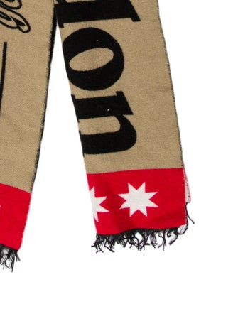 Burberry London Wool Printed Scarf