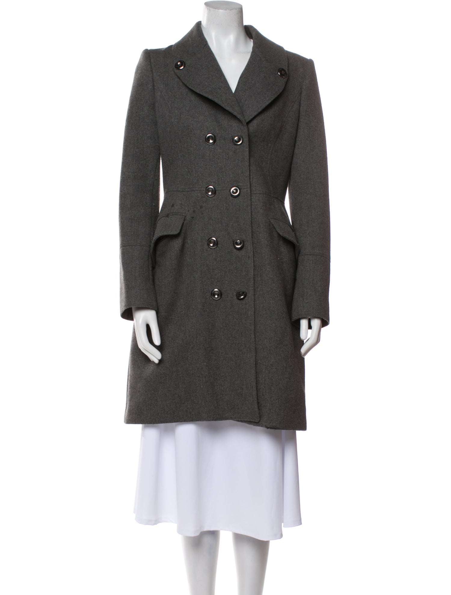 Burberry London Virgin Wool Peacoat