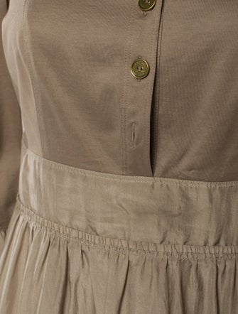 Burberry London Silk Knee-Length Dress