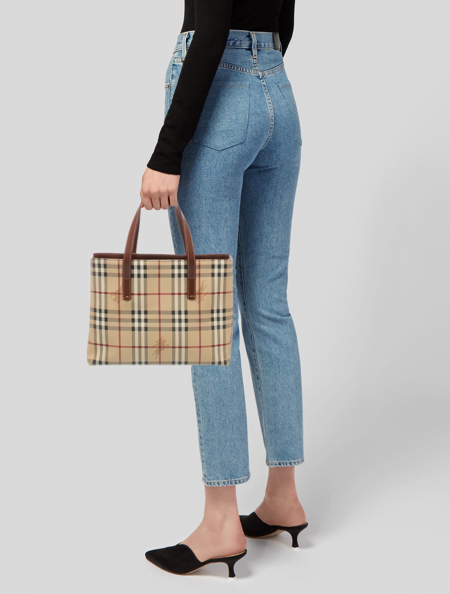 Burberry London Haymarket Check Tote