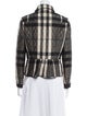 Burberry London Plaid Print Jacket