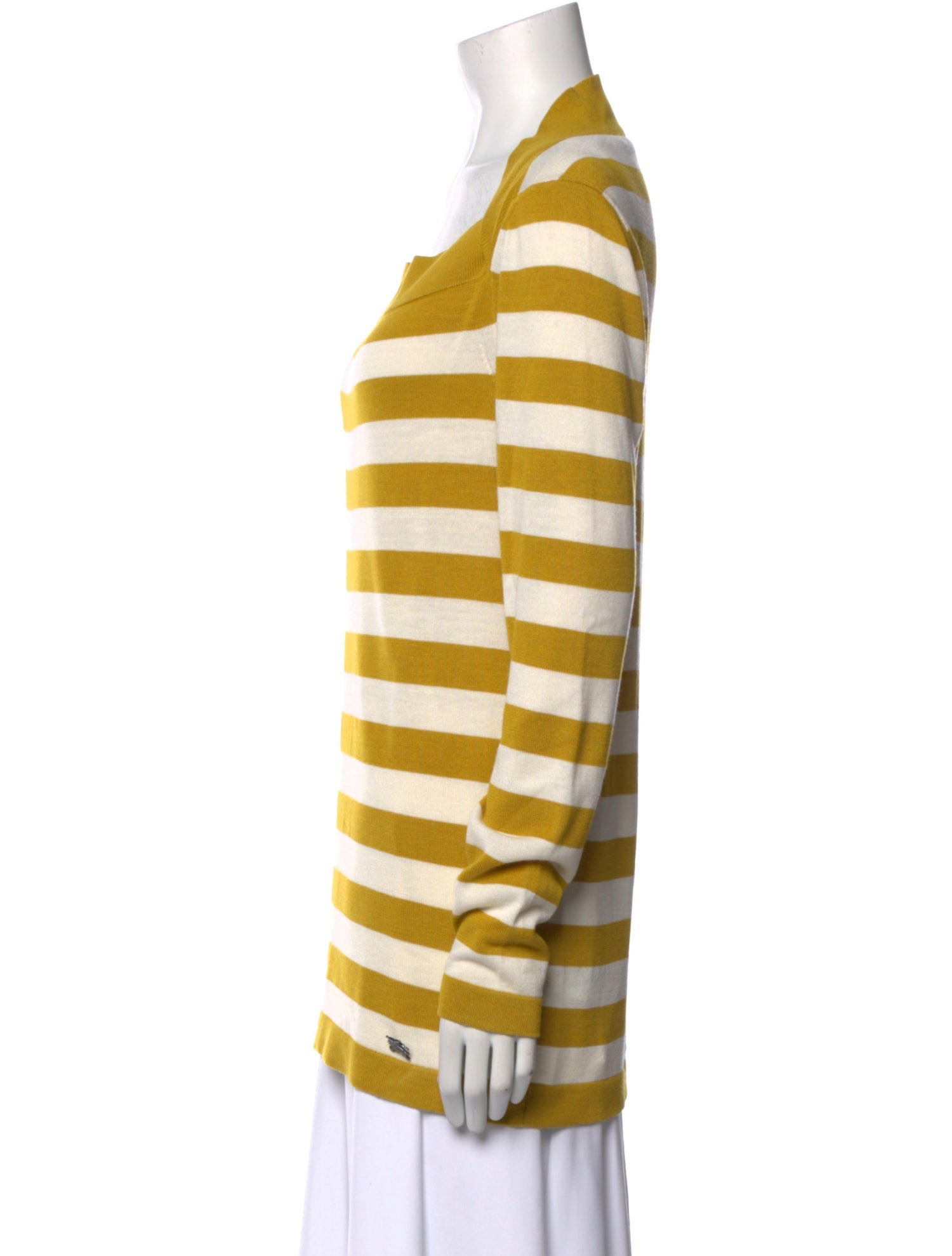 Burberry London Silk Striped Sweater
