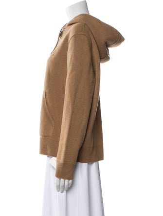 Burberry Cashmere Mock Neck Sweatshirt