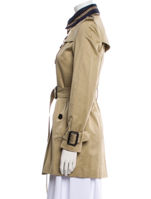 Burberry London Printed Trench Coat