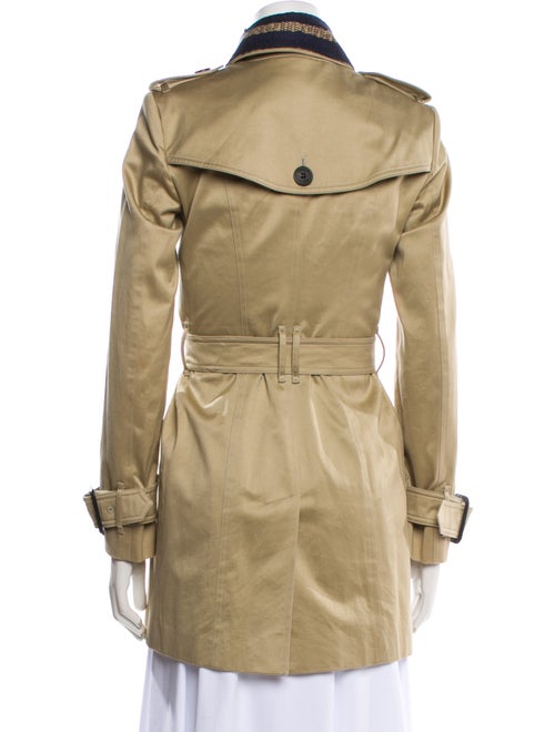 Burberry London Printed Trench Coat