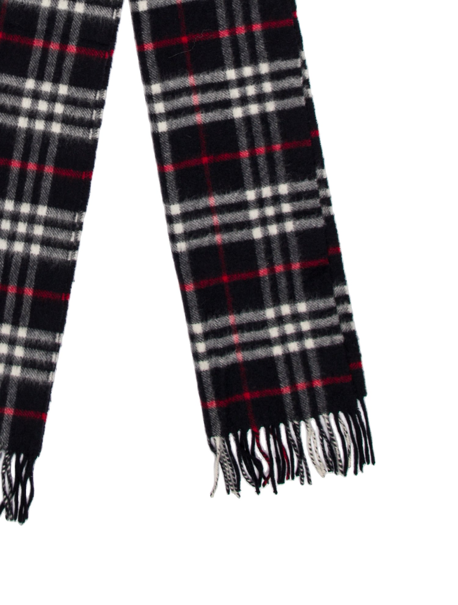 Burberry London Escorial Wool House Check Pattern Scarf