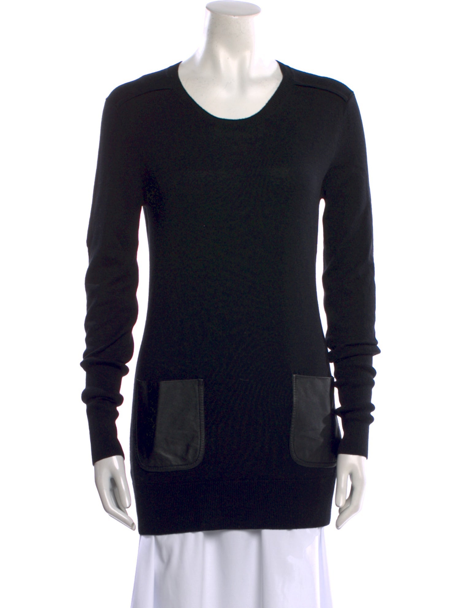 Burberry London Wool Scoop Neck Sweater