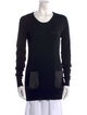 Burberry London Wool Scoop Neck Sweater