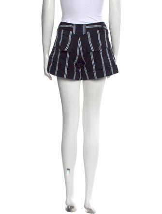 Burberry London Striped Mini Shorts