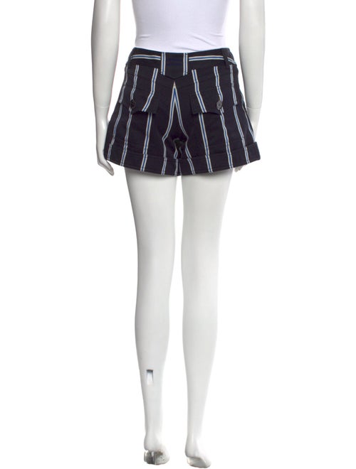 Burberry London Striped Mini Shorts
