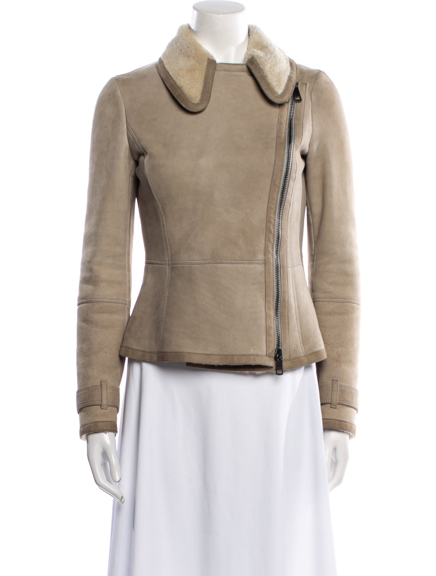 Burberry London Wool Biker Jacket
