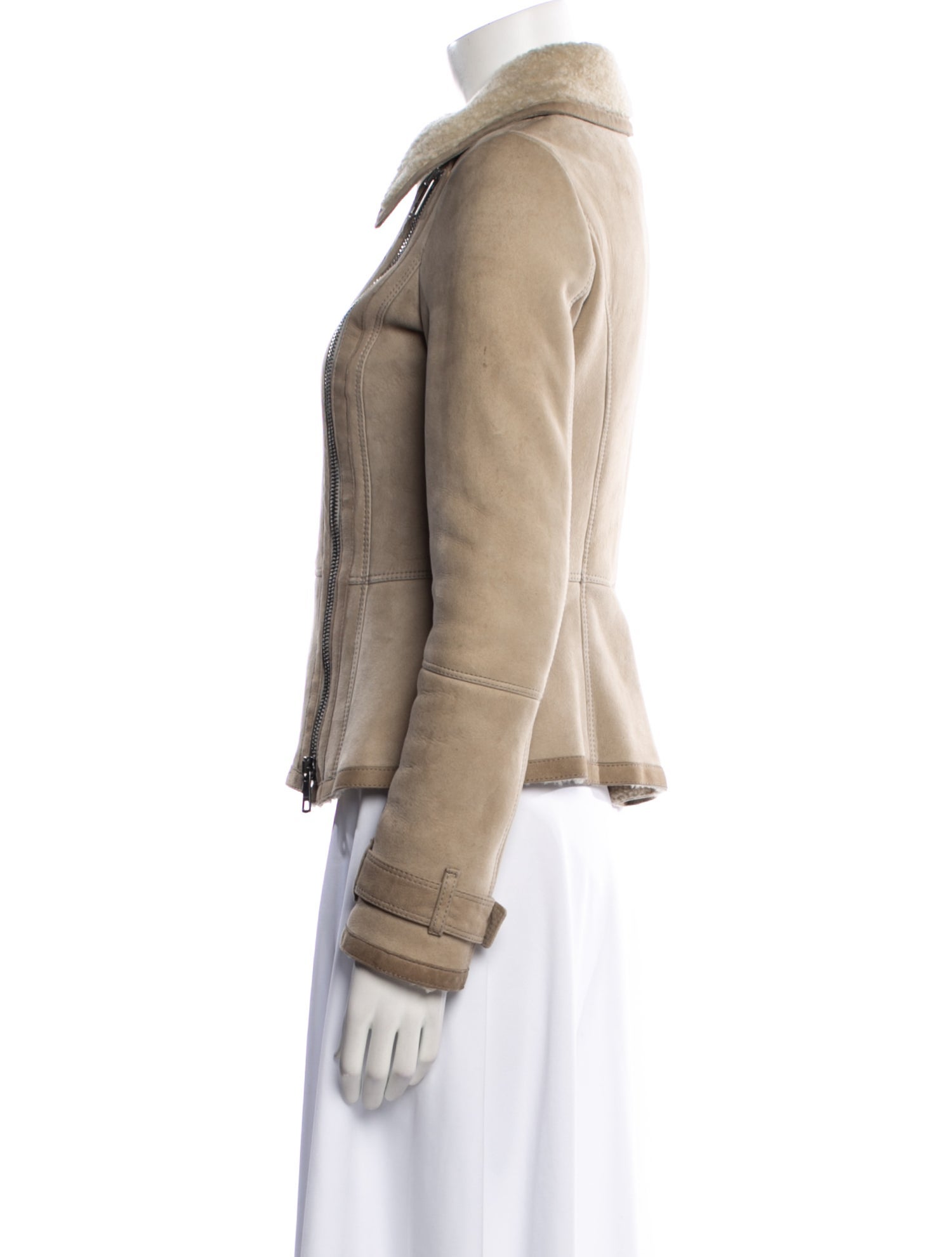 Burberry London Wool Biker Jacket