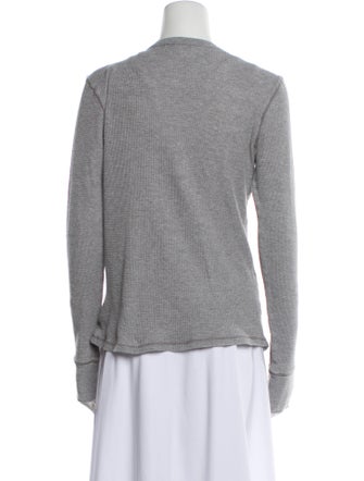 Burberry London Scoop Neck Long Sleeve Sweatshirt