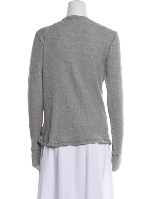 Burberry London Scoop Neck Long Sleeve Sweatshirt