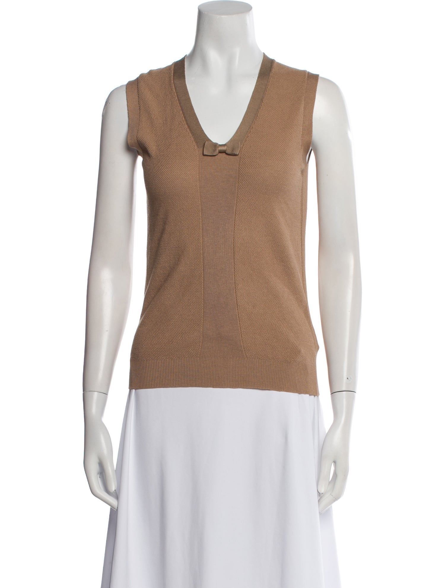 Burberry London Silk V-Neck Sweater