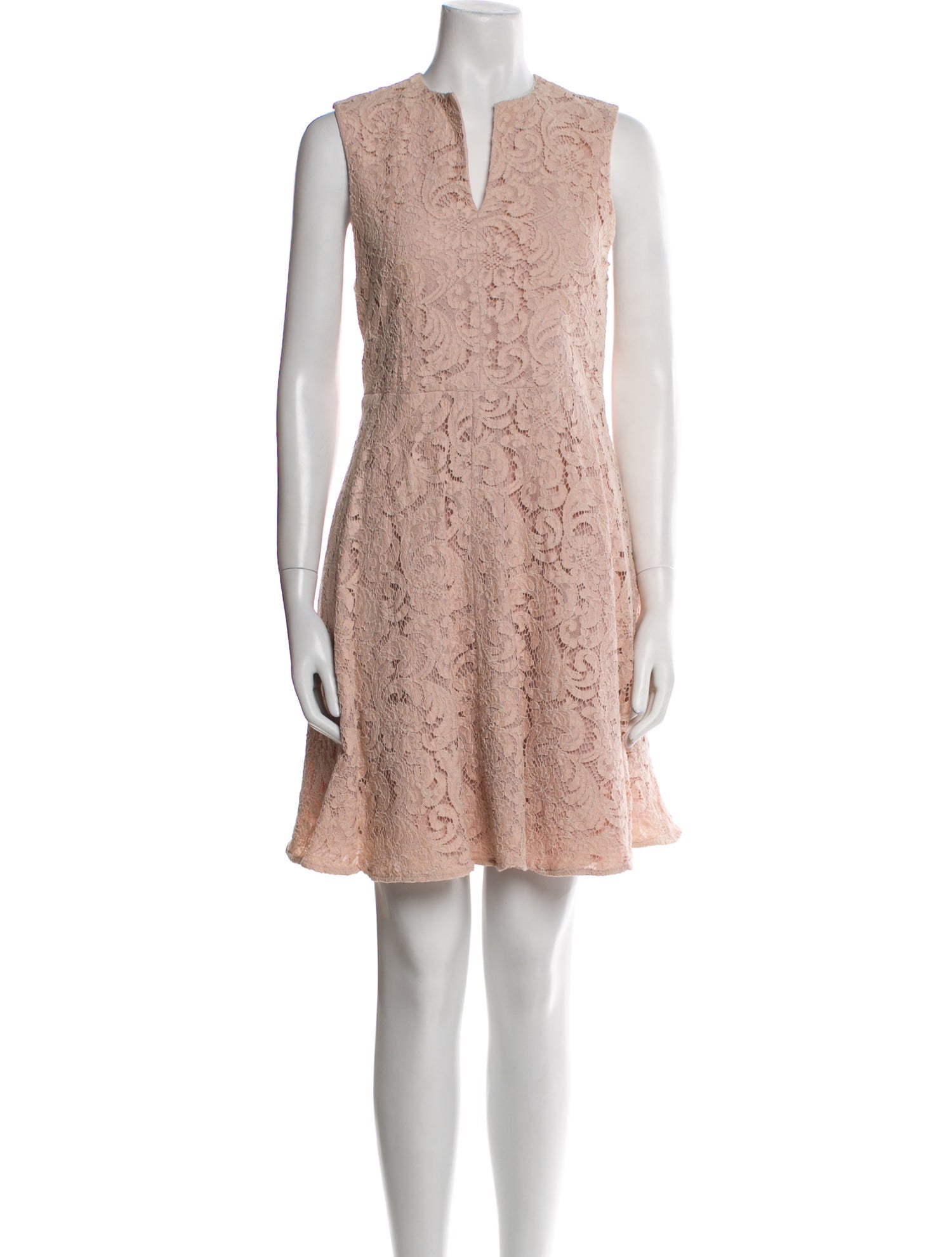 Burberry London Lace Pattern Mini Dress