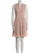 Burberry London Lace Pattern Mini Dress