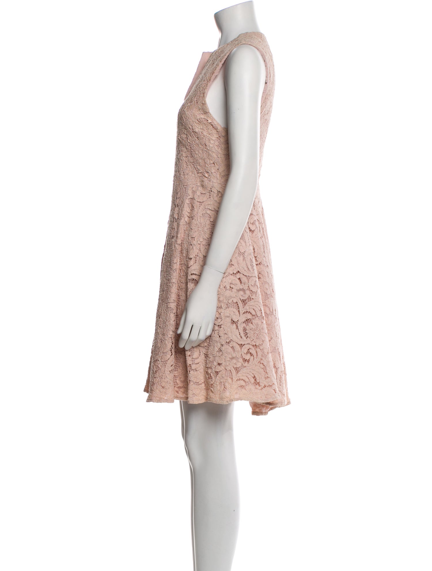 Burberry London Lace Pattern Mini Dress