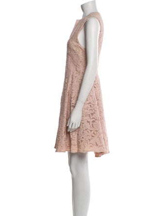 Burberry London Lace Pattern Mini Dress