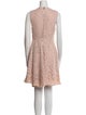 Burberry London Lace Pattern Mini Dress