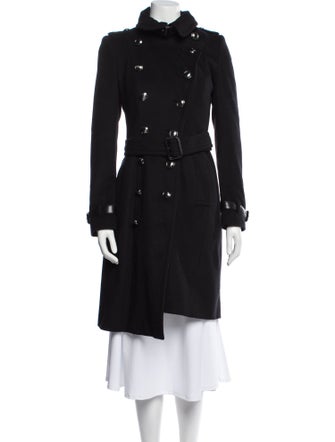 Burberry London Virgin Wool Trench Coat