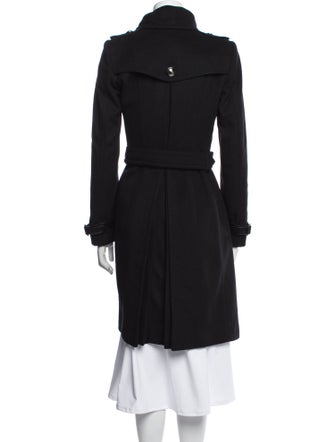 Burberry London Virgin Wool Trench Coat