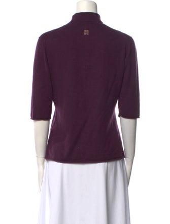 Burberry London Silk Mock Neck Sweater