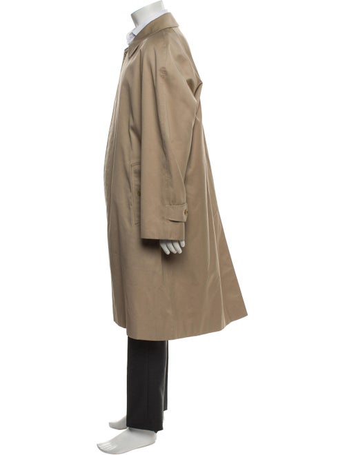 Burberry London Nova Check Pattern Trench Coat