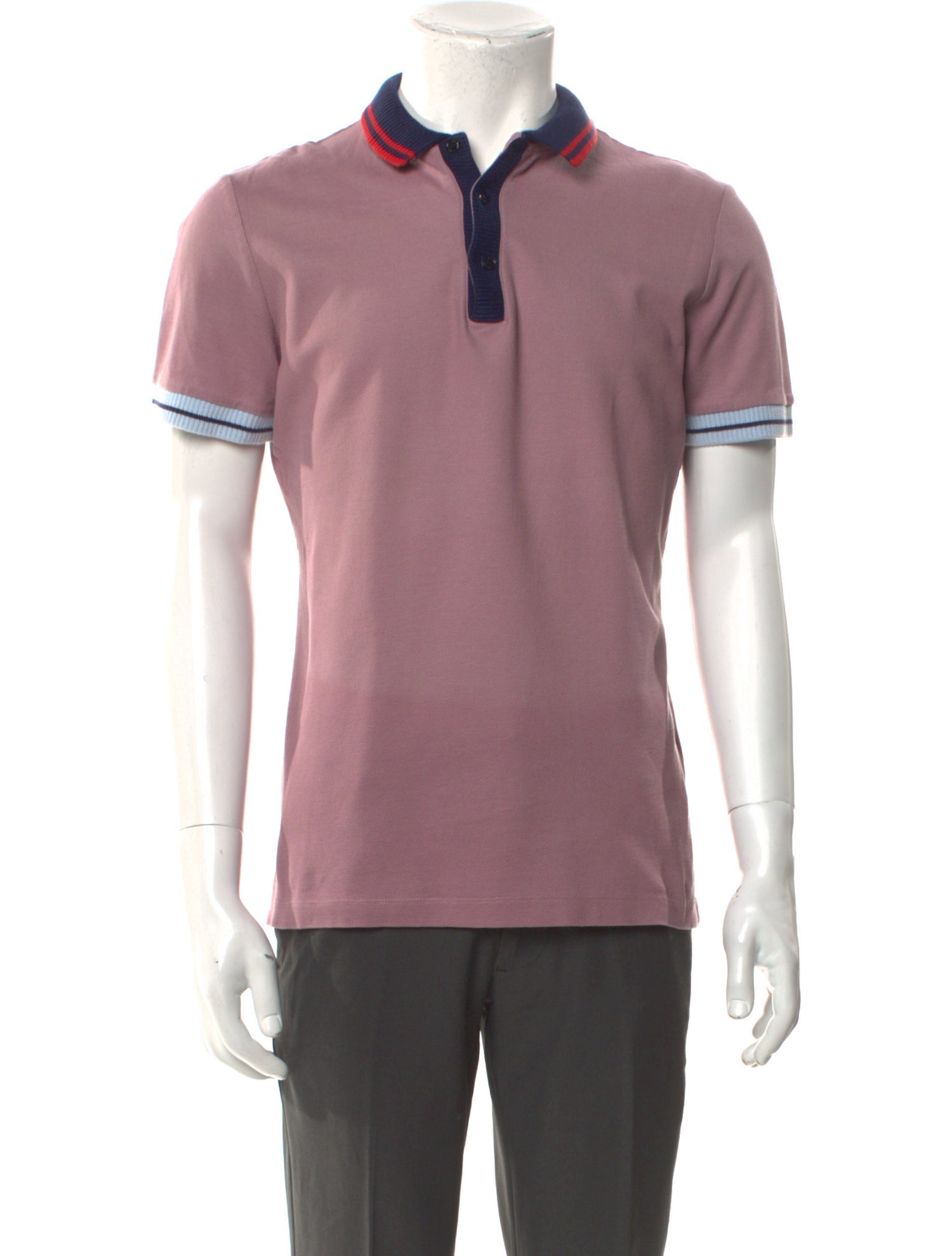 Burberry Collar Short Sleeve Polo Shirt