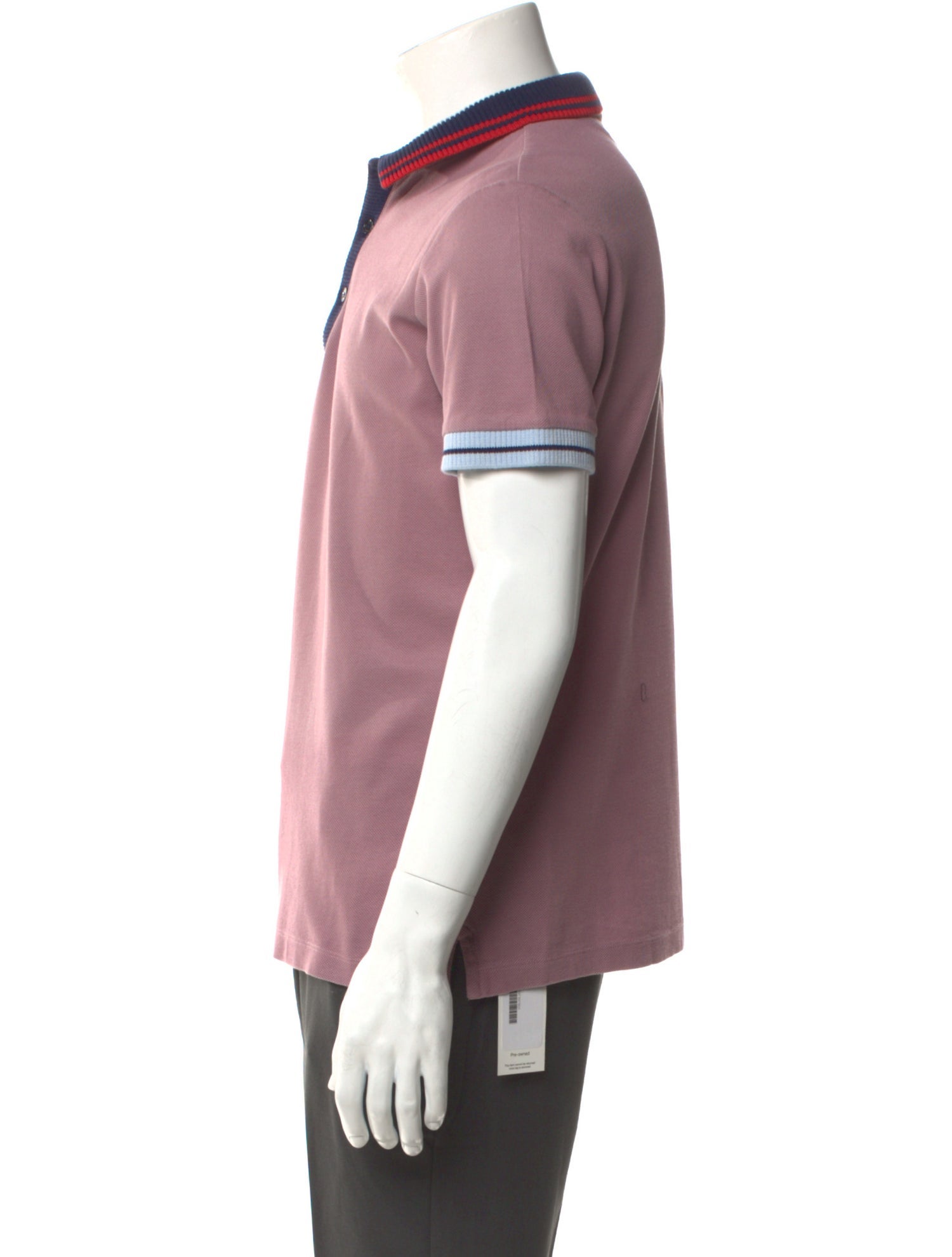 Burberry Collar Short Sleeve Polo Shirt