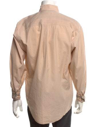 Burberry London Nova Check Pattern Long Sleeve Shirt