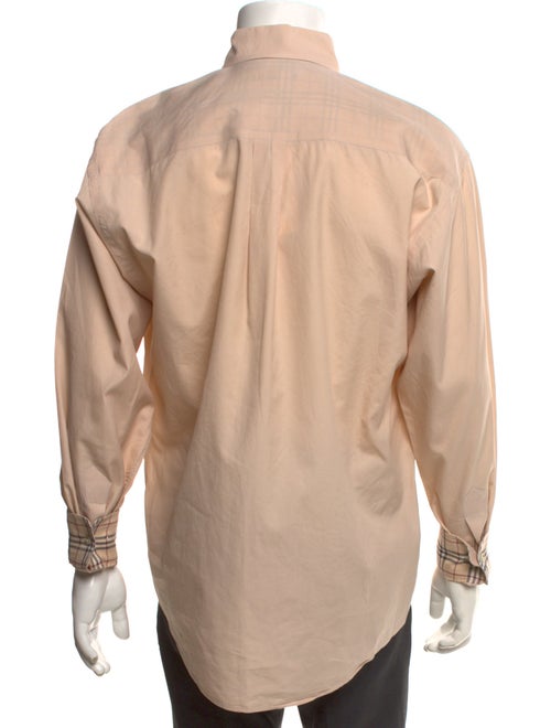 Burberry London Nova Check Pattern Long Sleeve Shirt