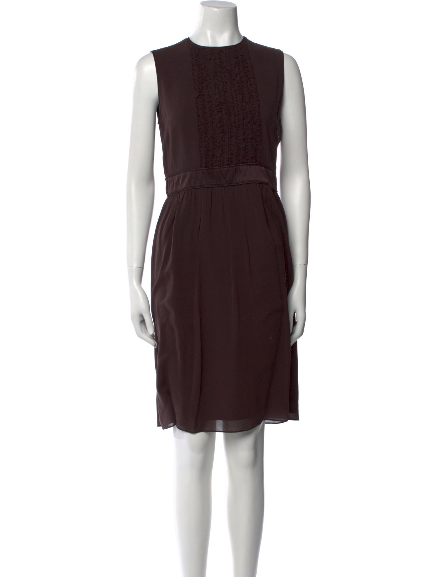 Burberry London Silk Knee-Length Dress
