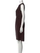 Burberry London Silk Knee-Length Dress