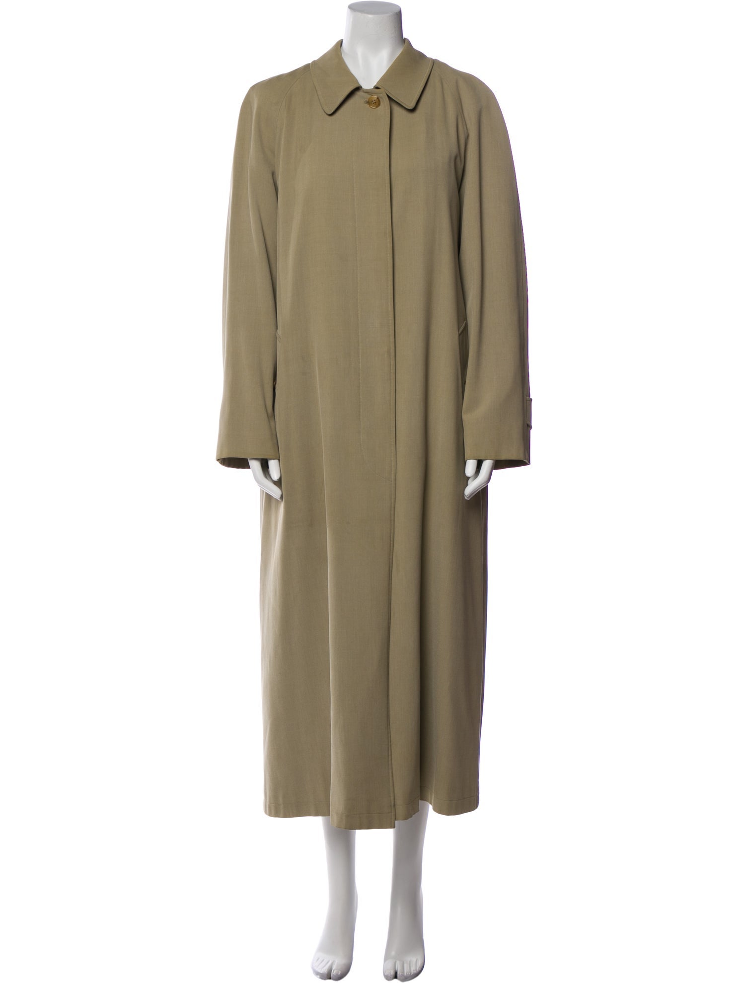Burberry London Wool Trench Coat