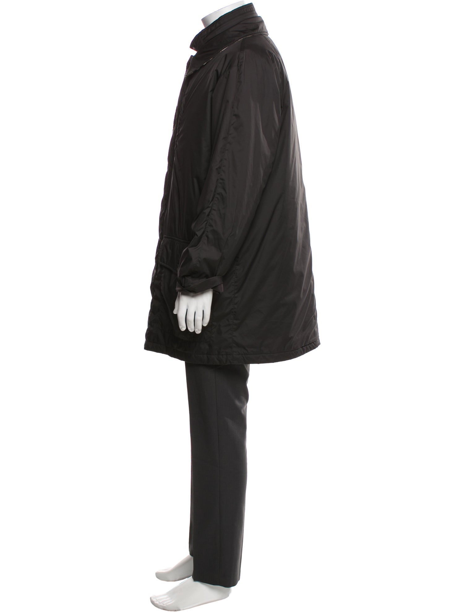 Burberry London House Check Pattern Parka