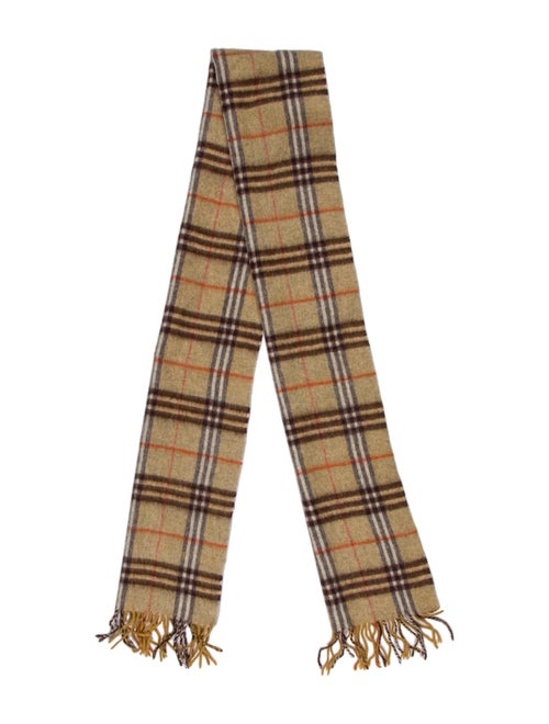 Burberry London Lambswool Striped Scarf