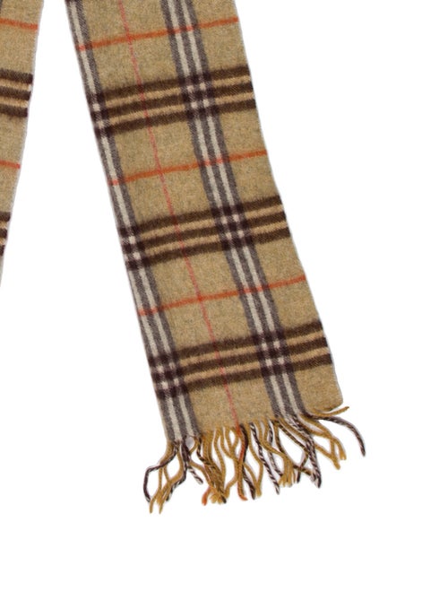 Burberry London Lambswool Striped Scarf
