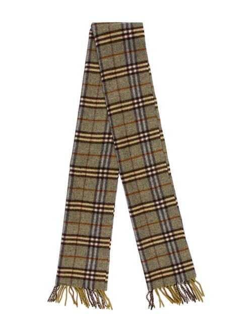 Burberry London Lambswool Striped Scarf