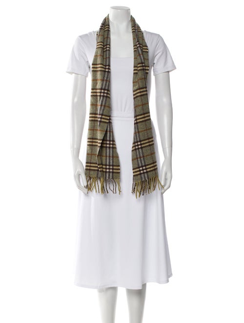 Burberry London Lambswool Striped Scarf