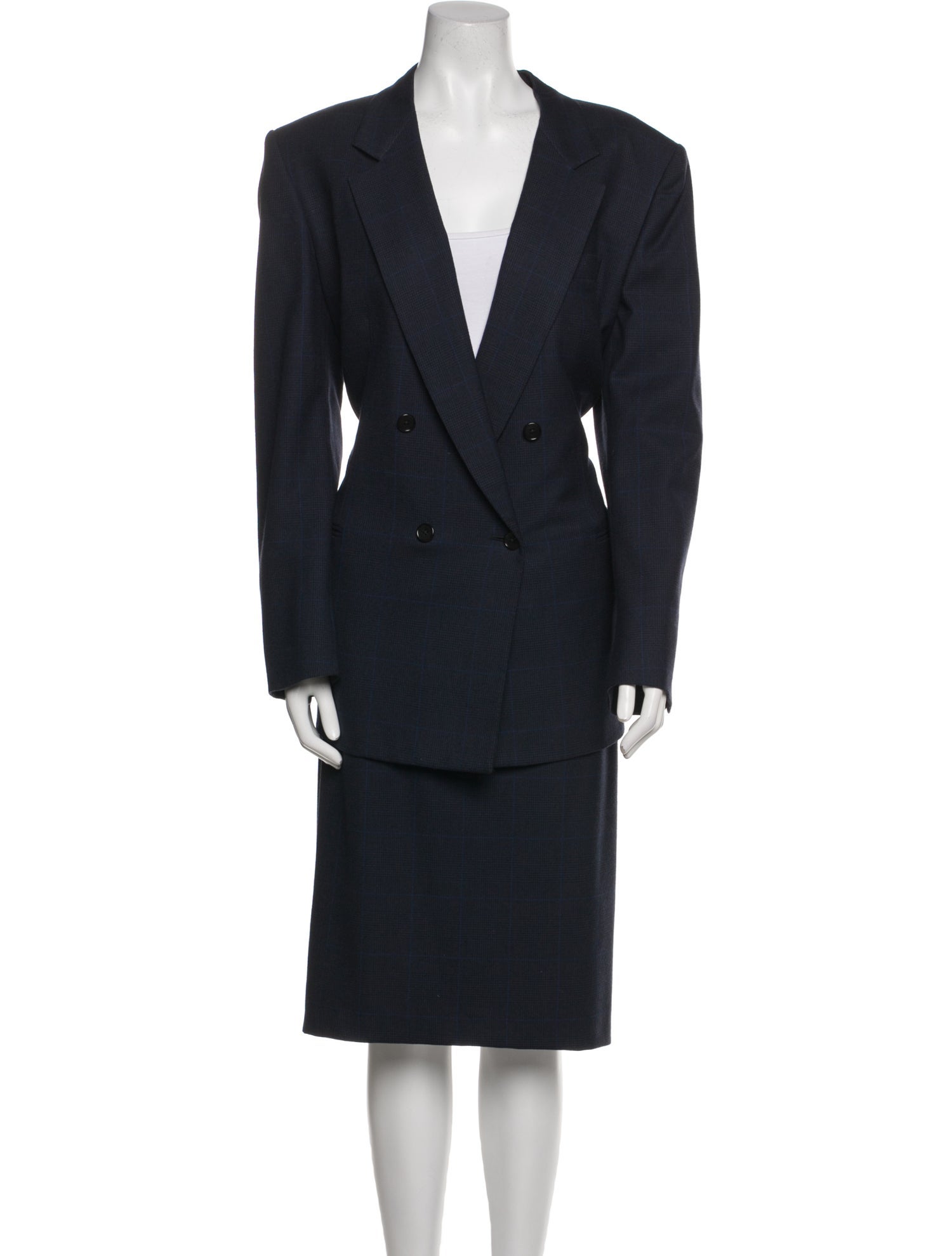 Burberry's Wool Skirt Suit