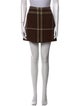 Burberry London Wool Mini Skirt