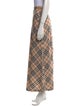 Burberry London Wool Long Skirt