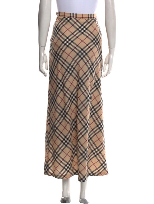 Burberry London Wool Long Skirt