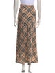 Burberry London Wool Long Skirt