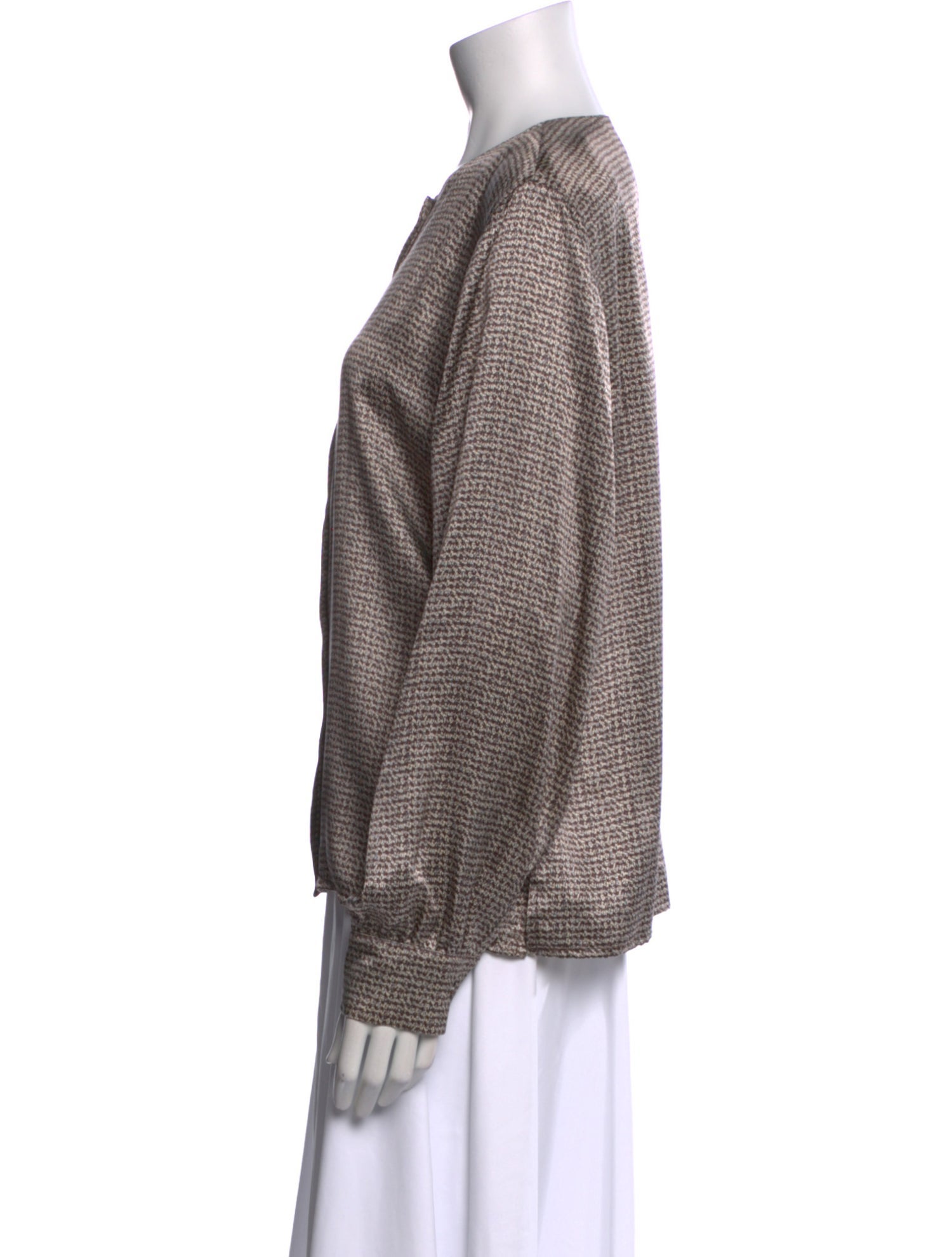 Burberry London Silk Printed Sweatshirt