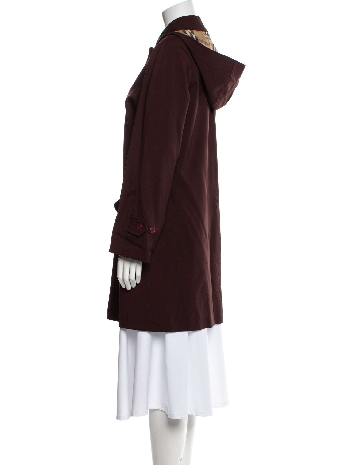 Burberry London Wool Trench Coat