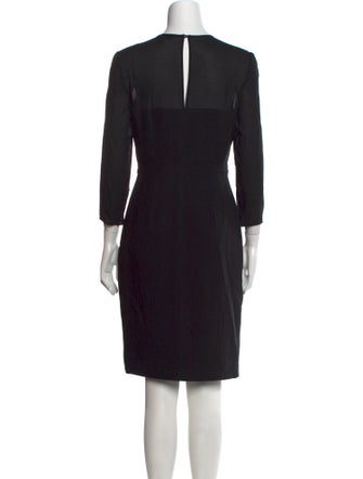 Burberry London Silk Knee-Length Dress