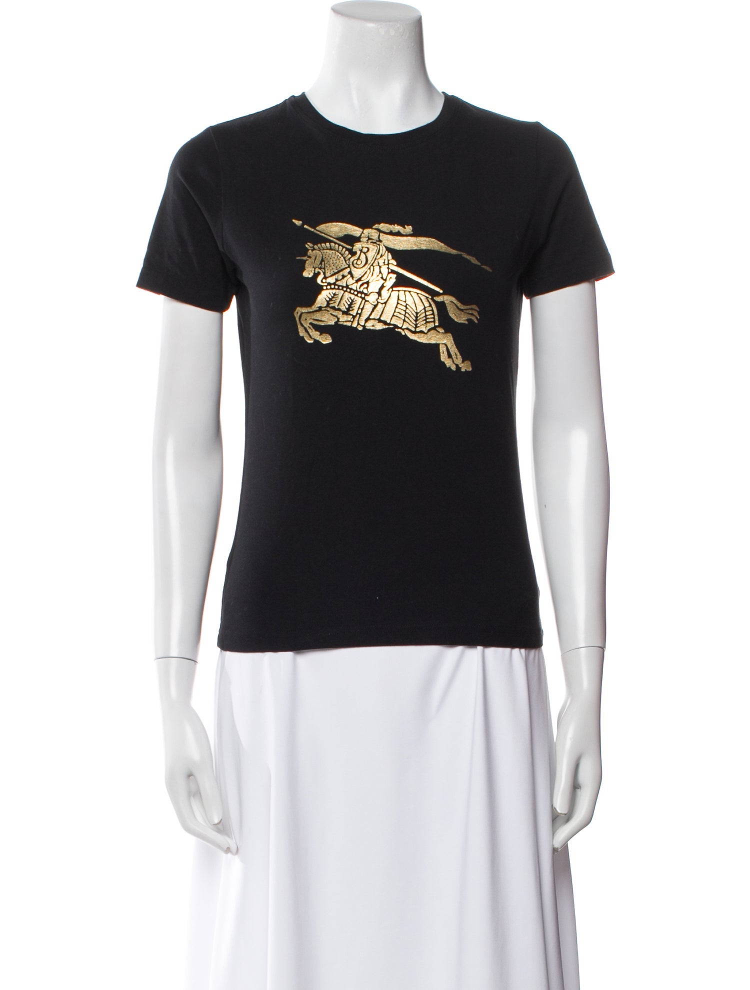 Burberry London Graphic Print Crew Neck T-Shirt